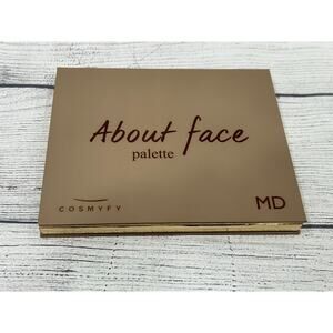 Cosmyfy About Face MD Palette Highlighter Blush Bronzer Makeup Delight 6x0.19 oz